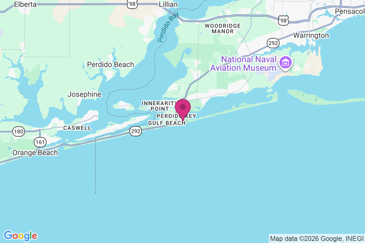 Perdido Key map