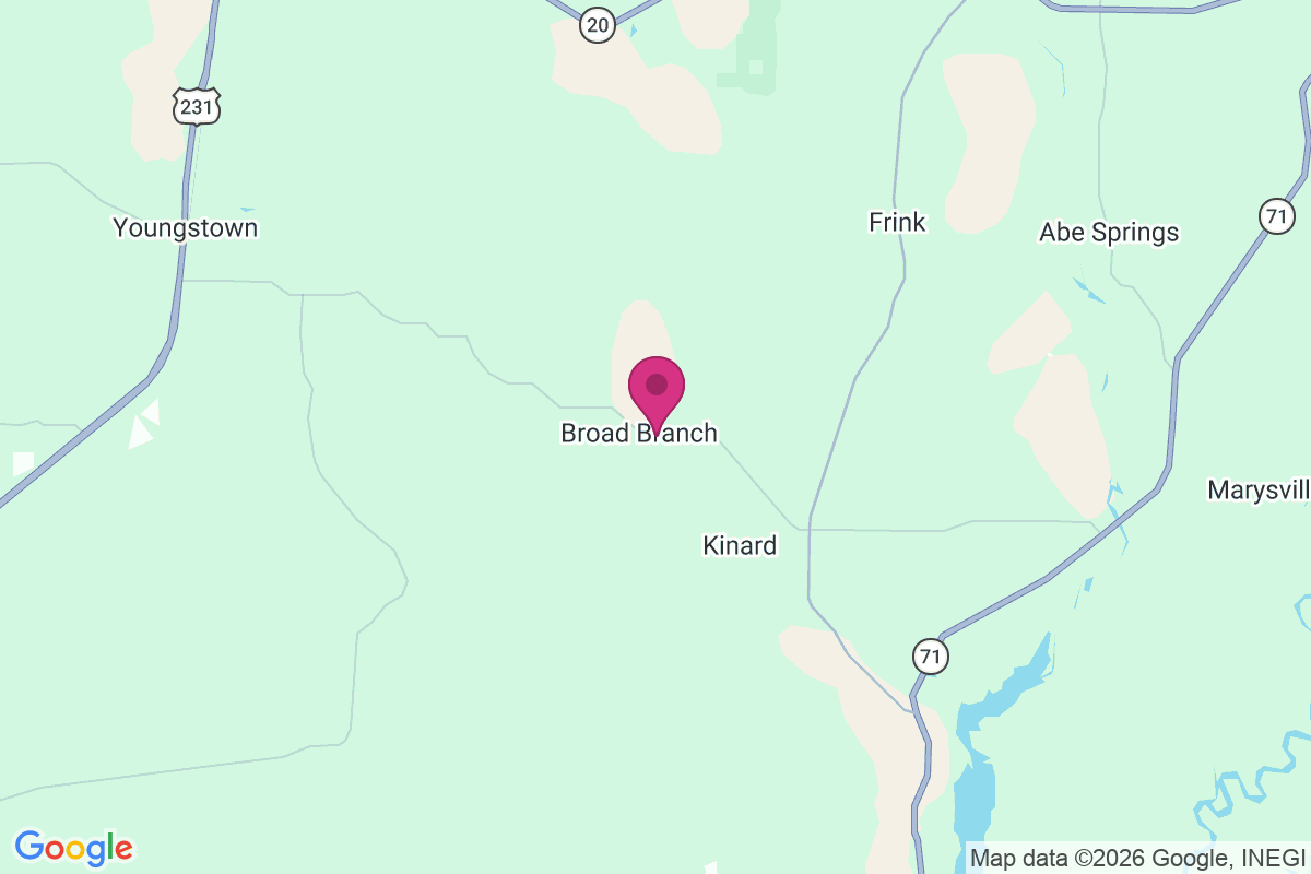 Broad Branch map
