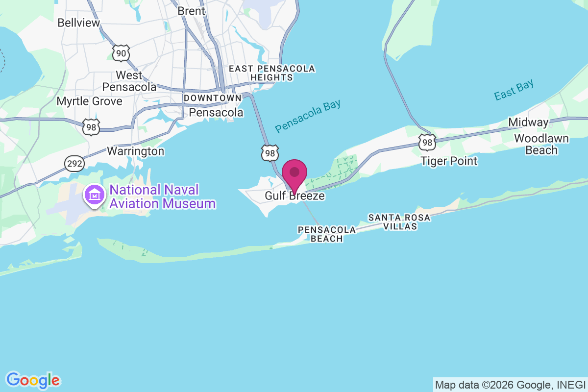 Gulf Breeze map