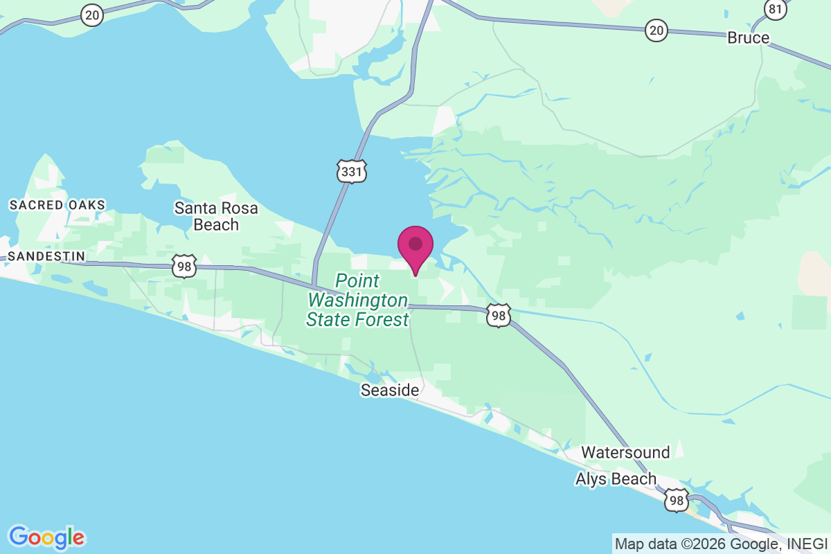 Choctaw Bay Estates map