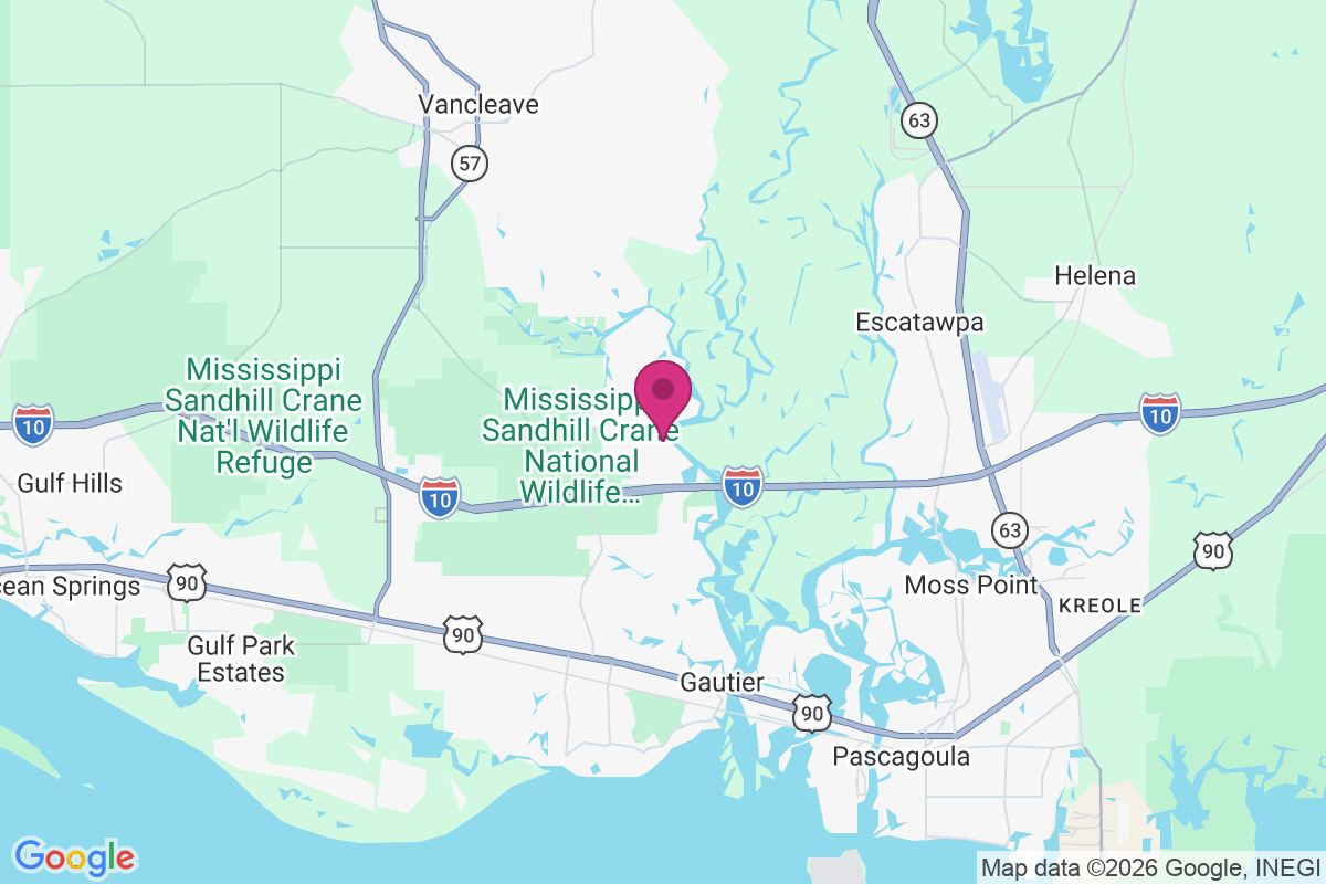 Martin Bluff map