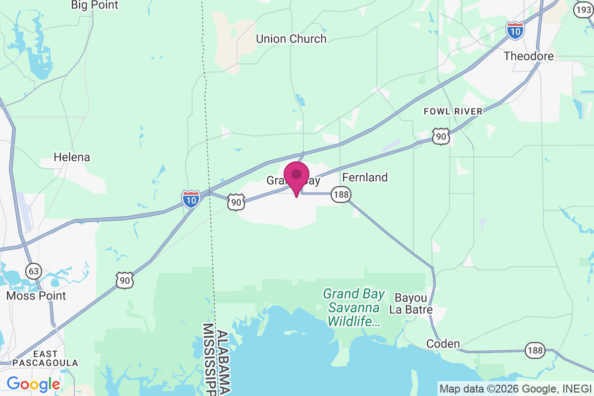 Grand Bay map