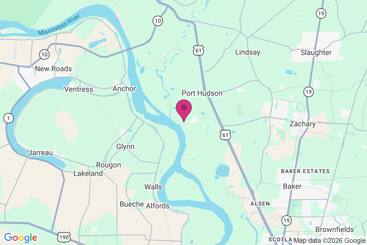 Port Hickey Landing map