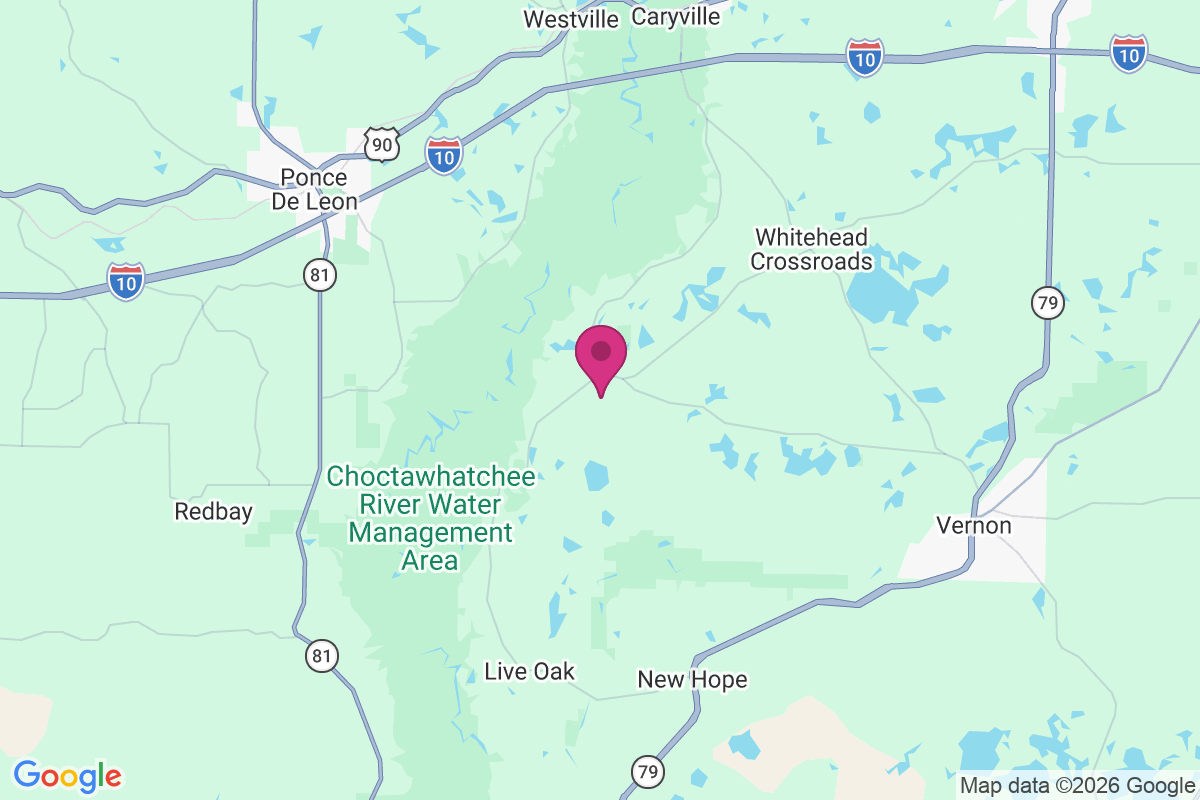 Hinsons Crossroads map