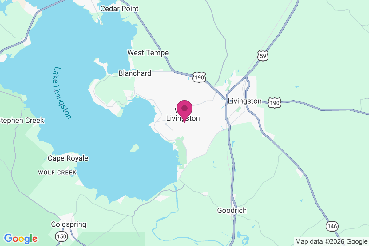 West Livingston map