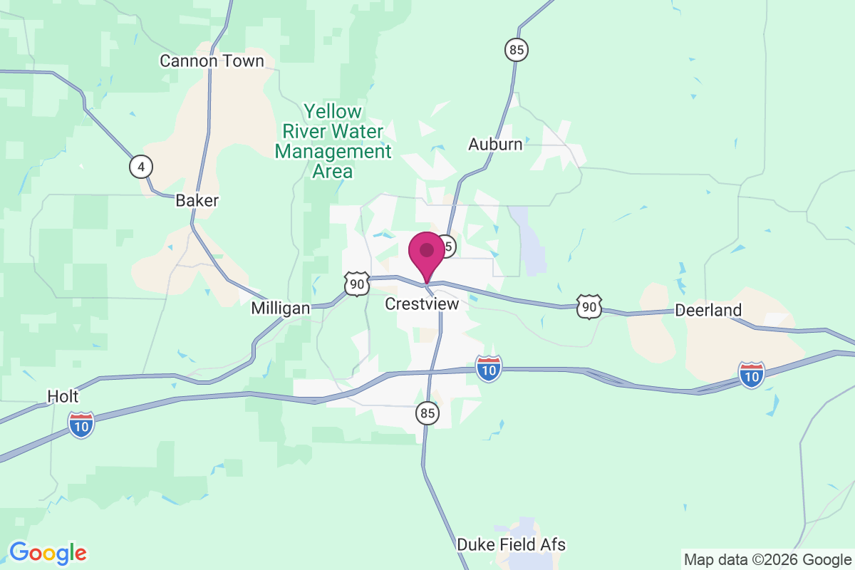 Crestview map