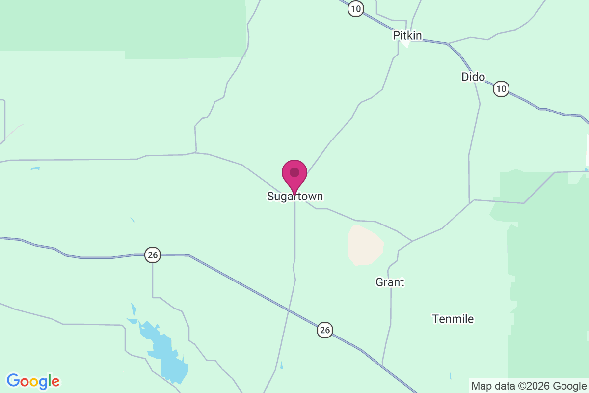 Sugartown map