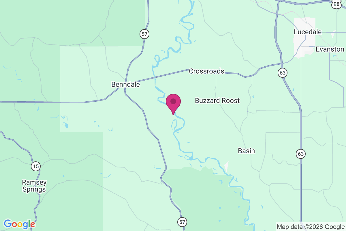 Pascagoula River Estates map