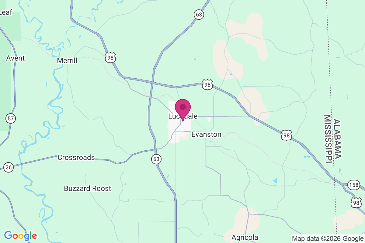 Lucedale map