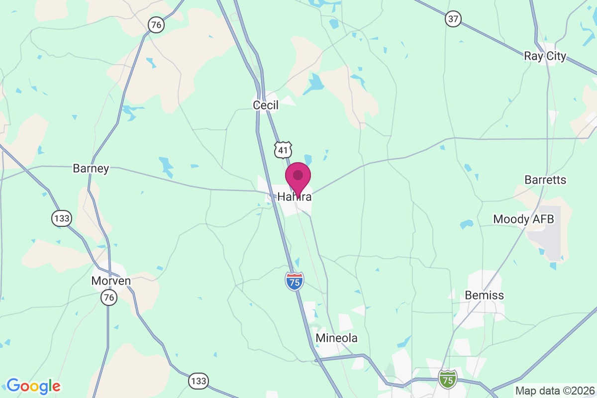 Hahira map