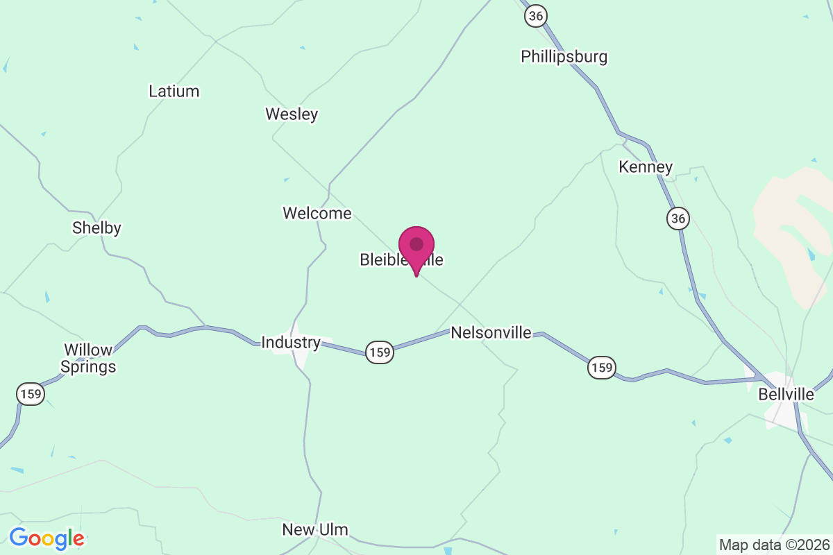 Bleiblerville map
