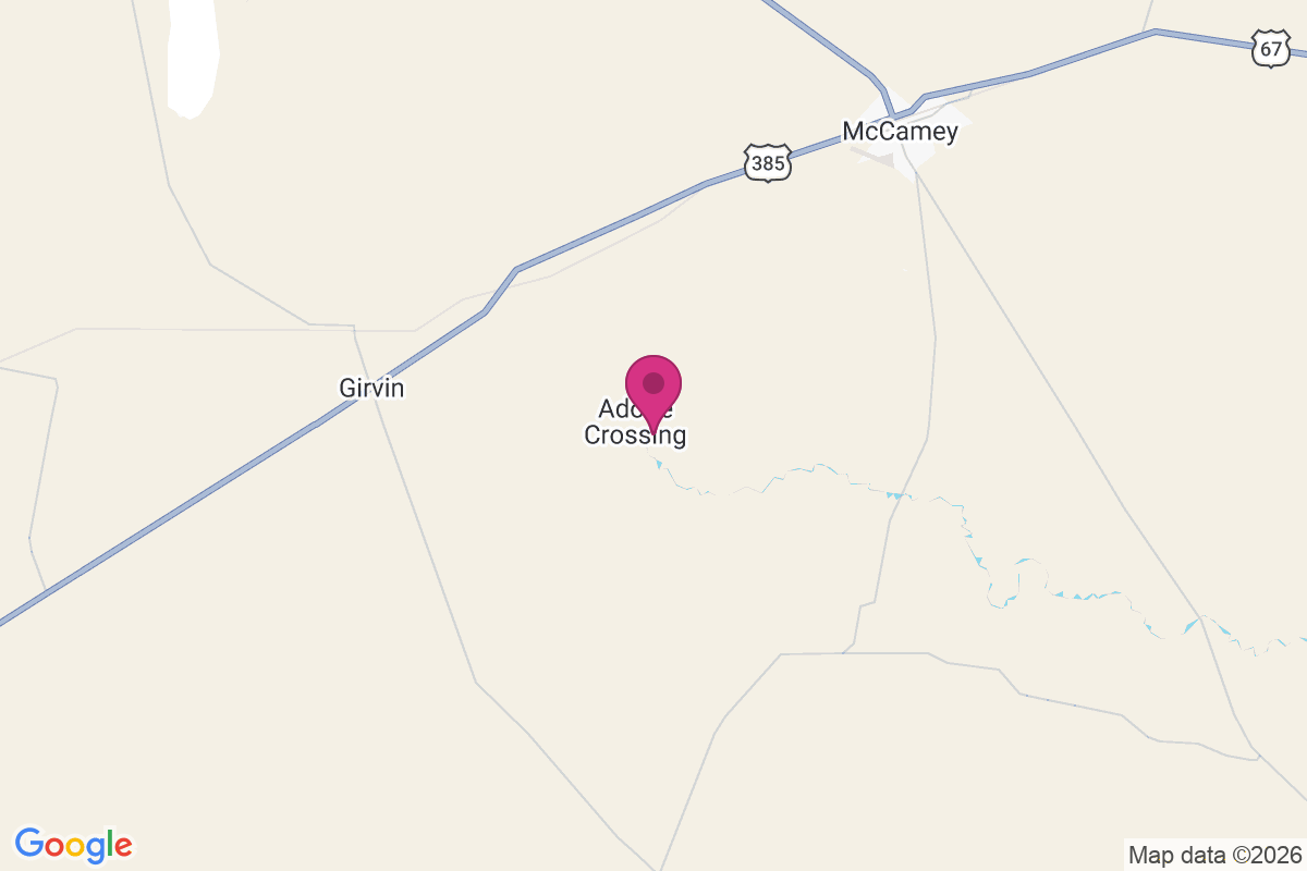 Adobe Crossing map