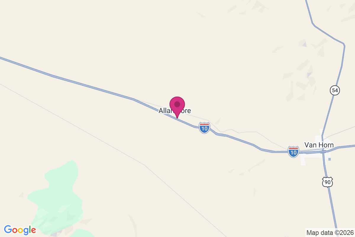 Allamoore map