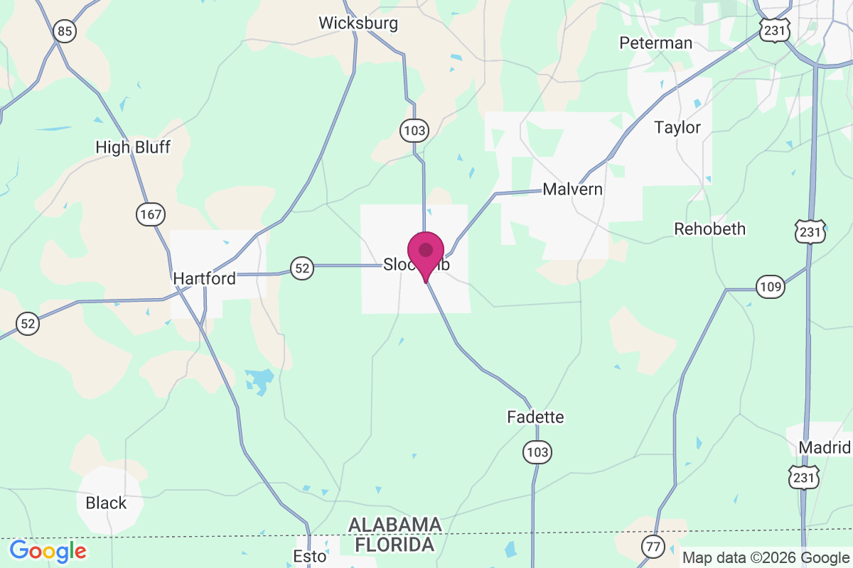 Slocomb map