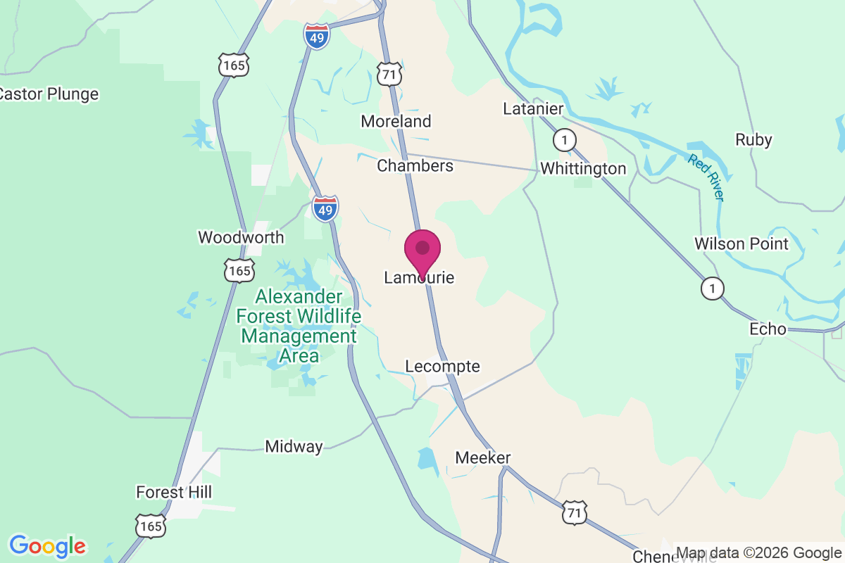 Lamourie map