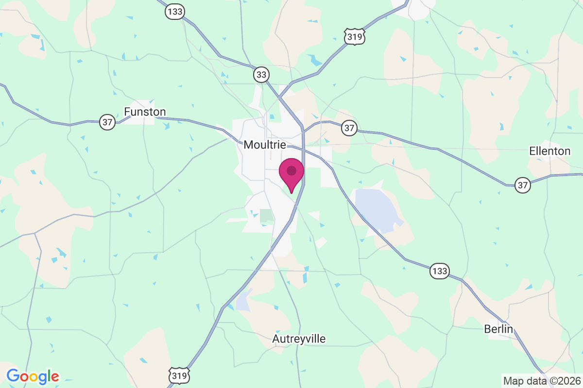 South Moultrie map
