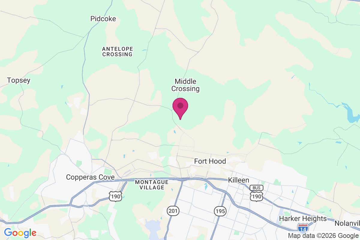 House Crossing map