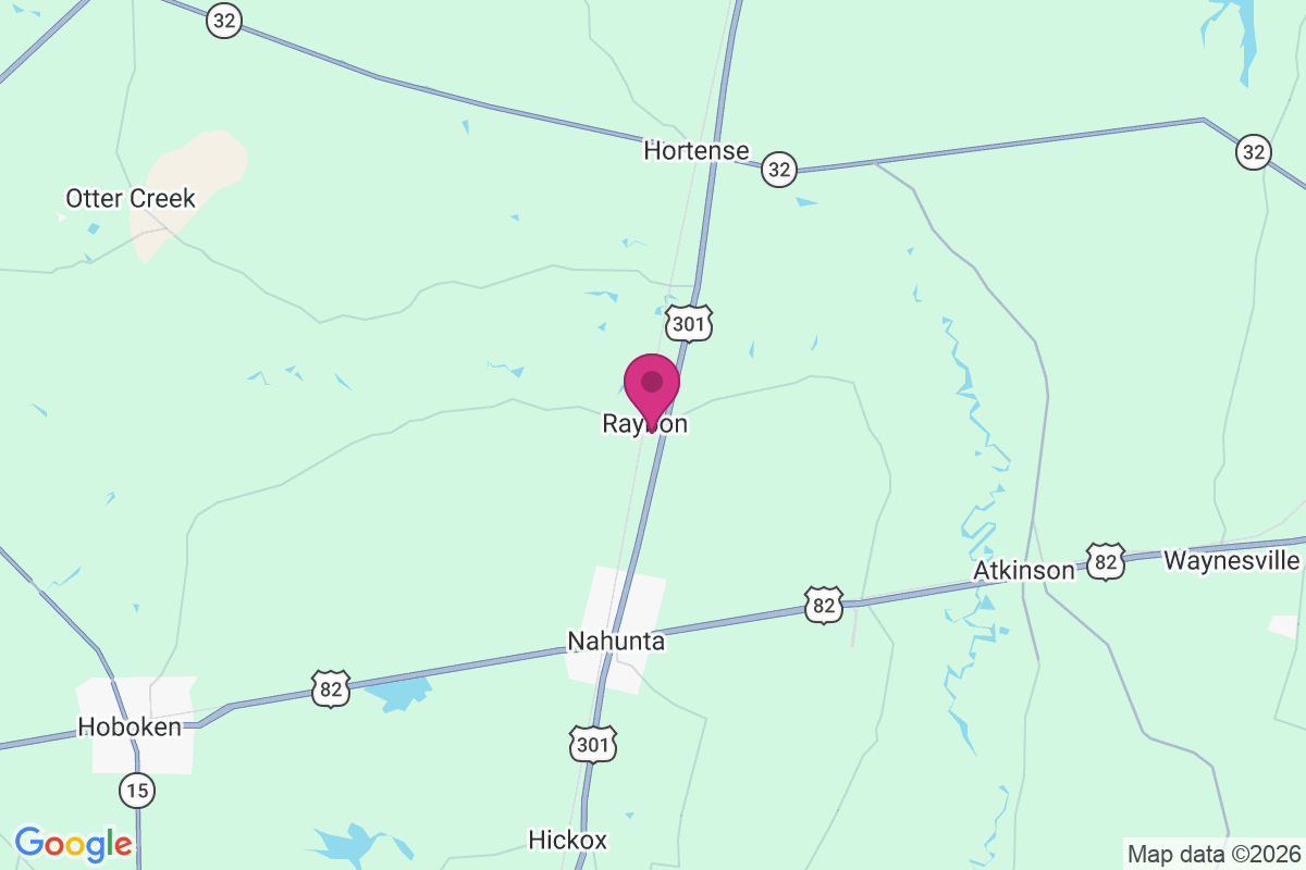Raybon map