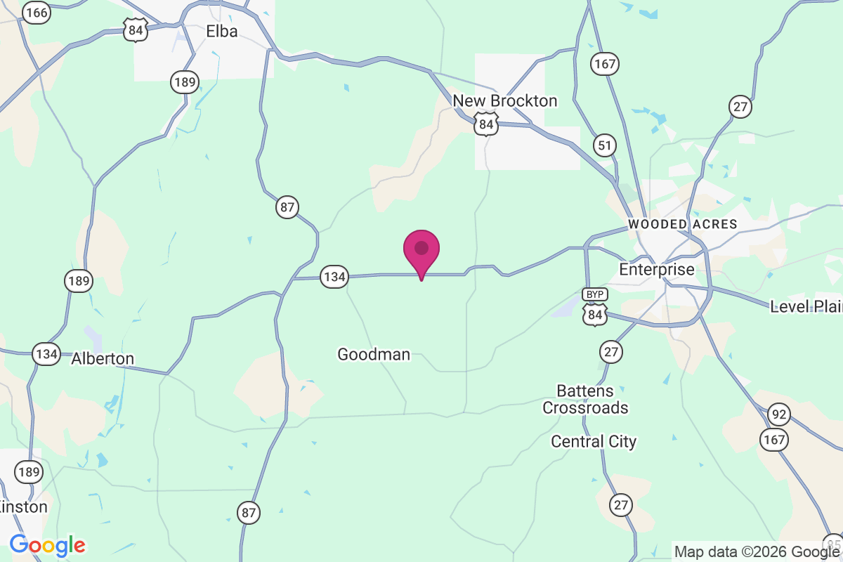 Turner Crossroads map