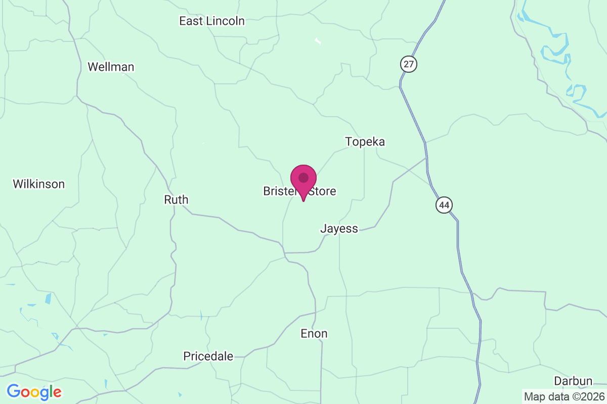 Bristers Store map