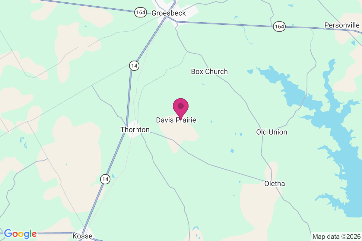 Davis Prairie map