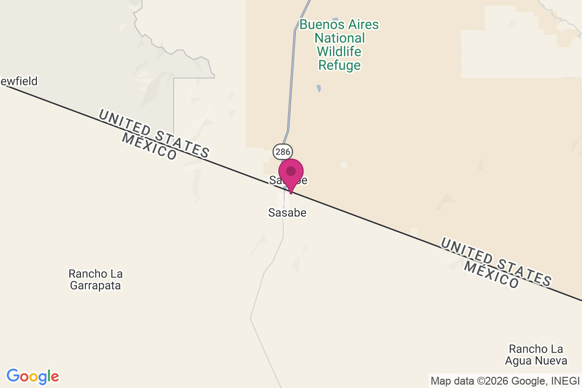 Sasabe map