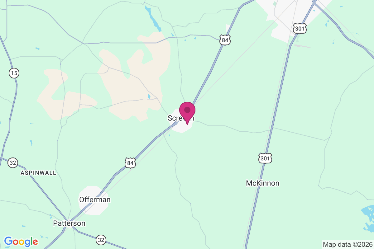 Screven map