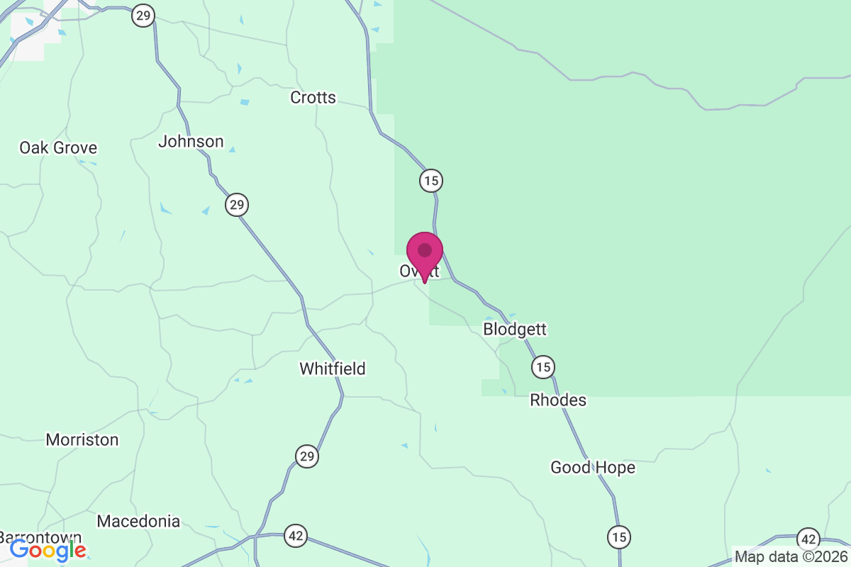 Ovett map