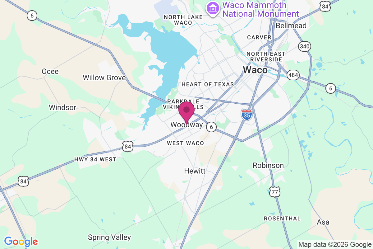Woodway map