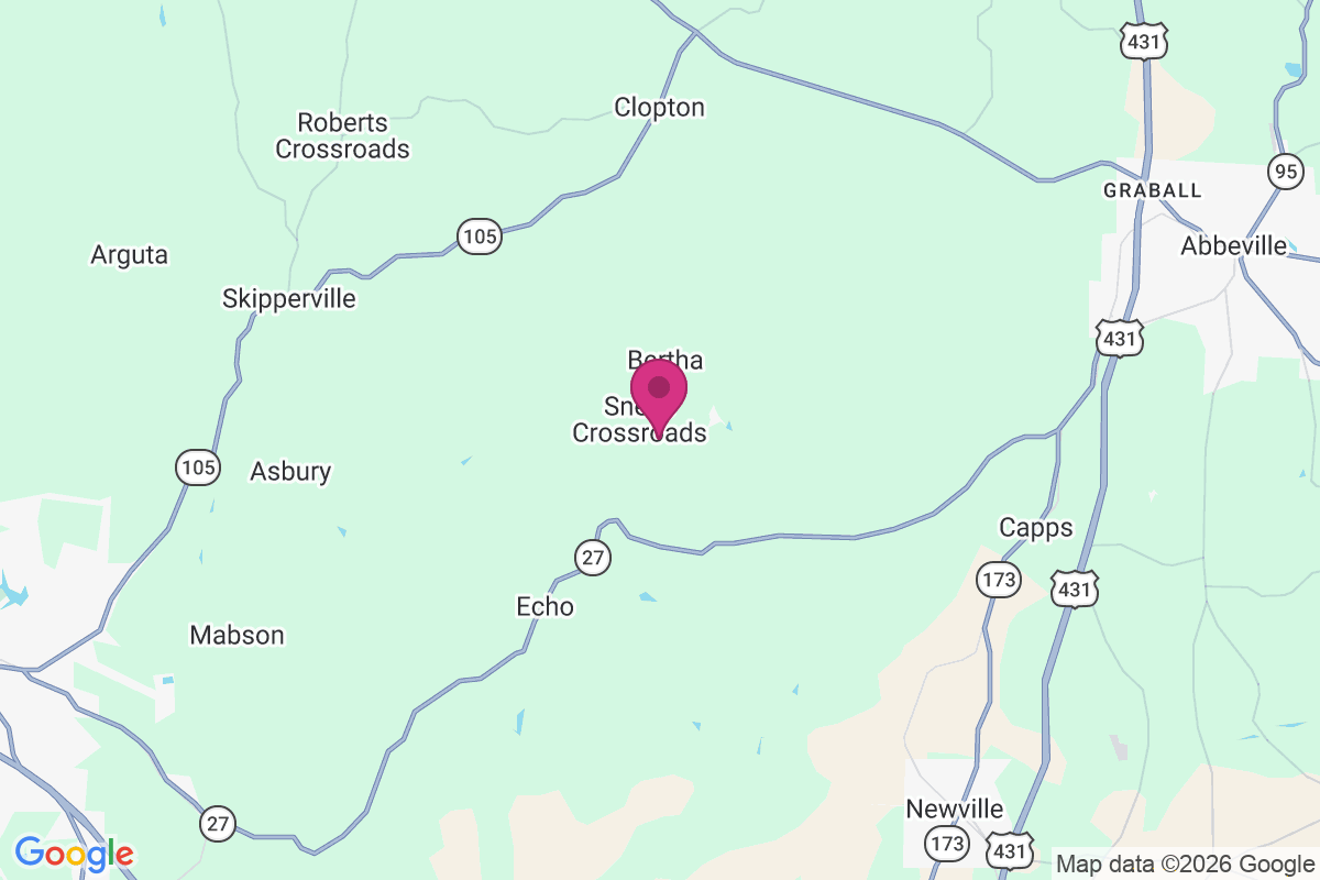 Snells Crossroads map