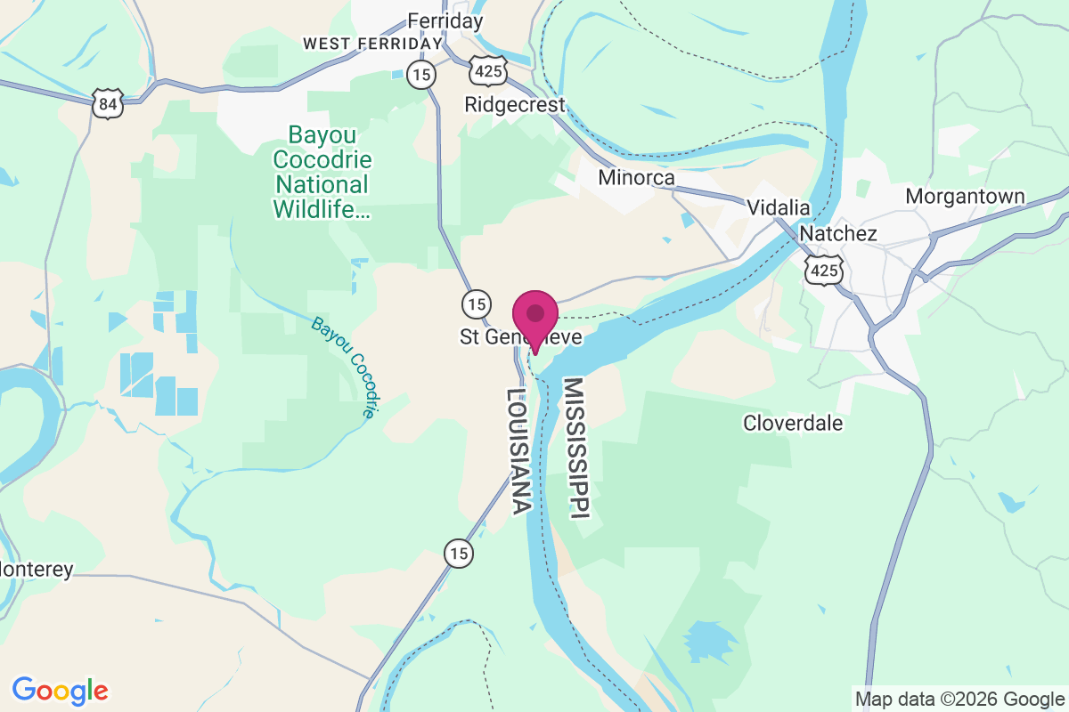 Saint Genevieve map