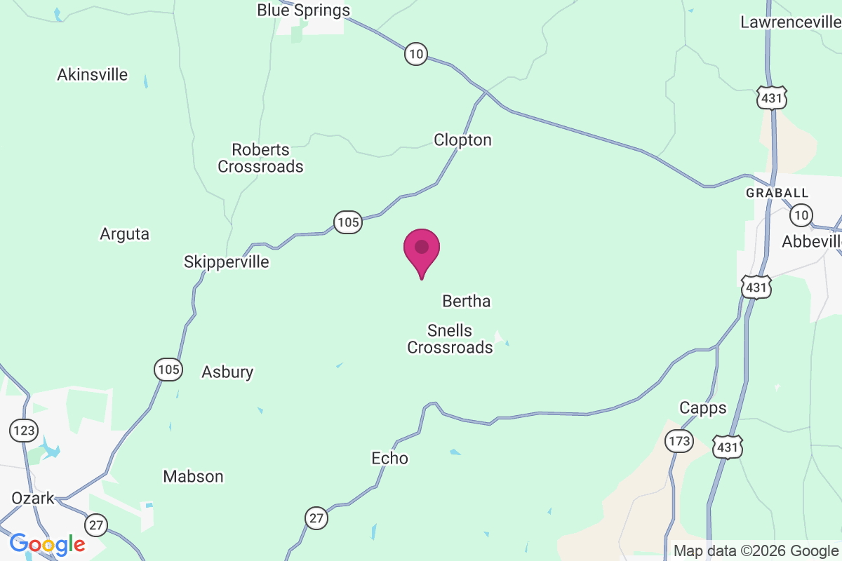 Barefield Crossroads map