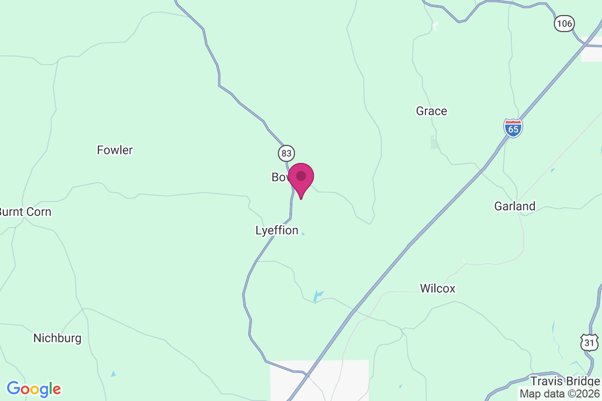 Cooks Crossroads map