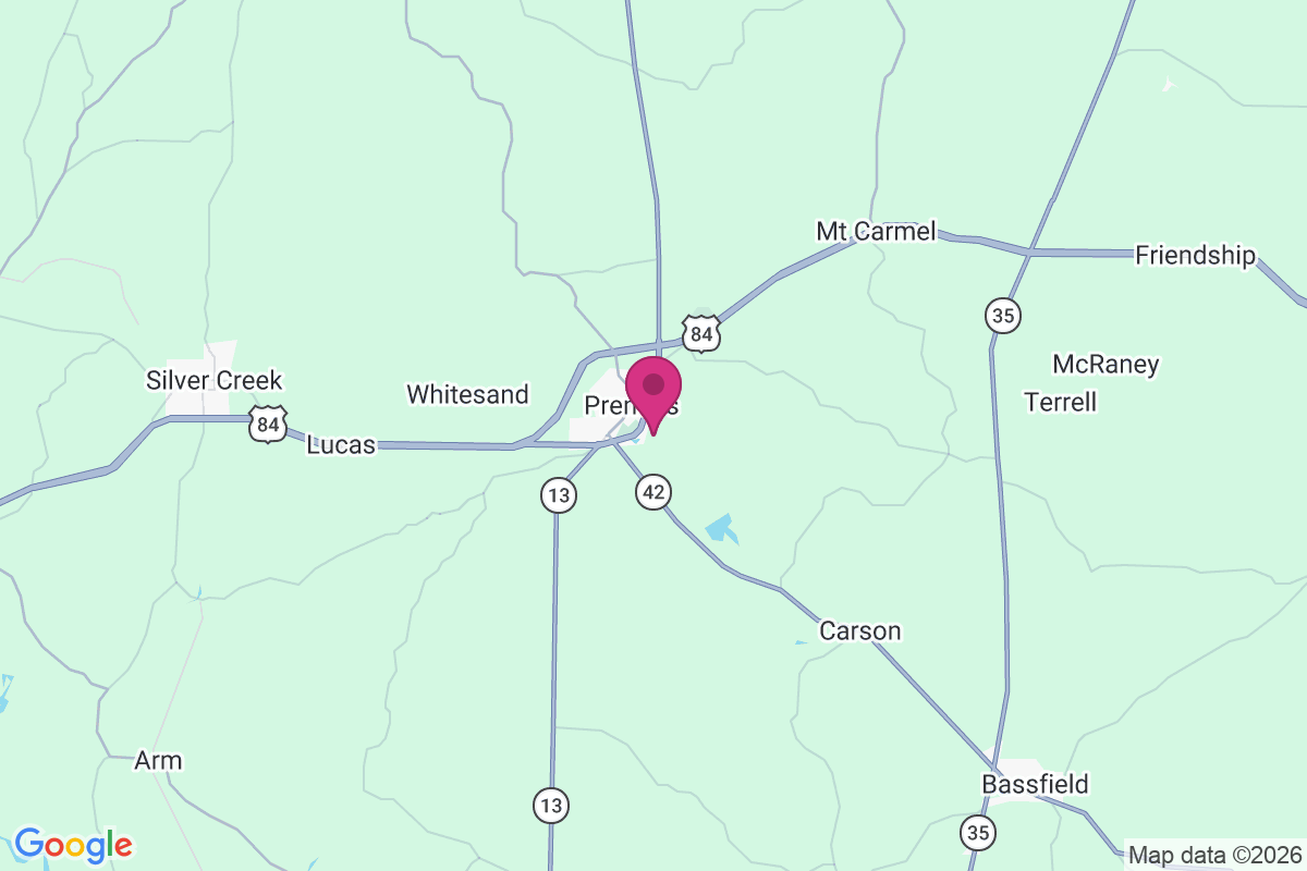 Prentiss map