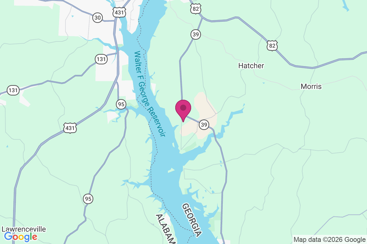 Ricks Place map