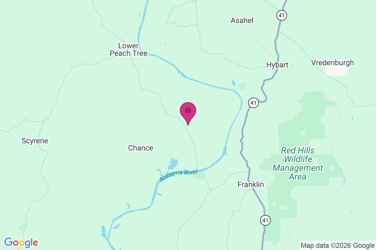 Packards Bend map
