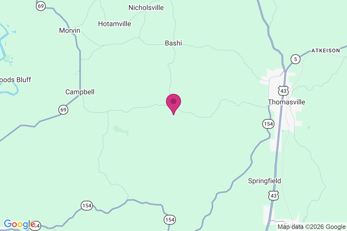 Tallahatta Springs map