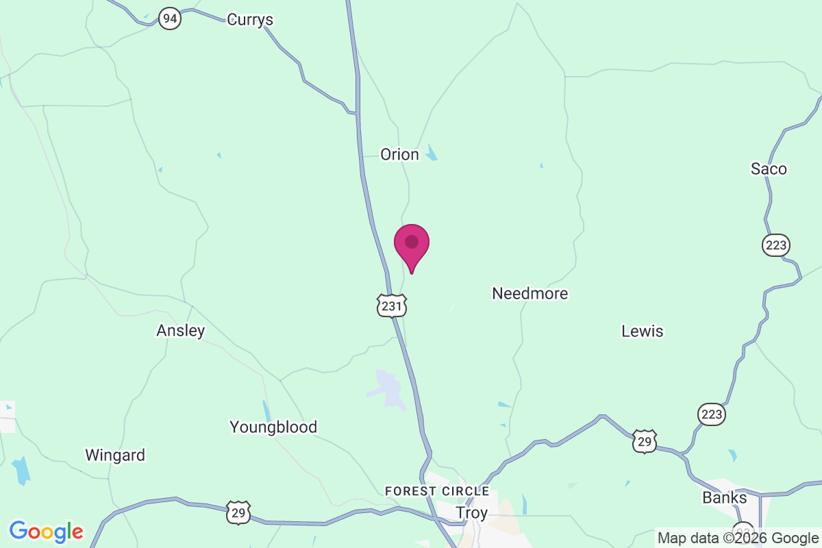 Meeksville map