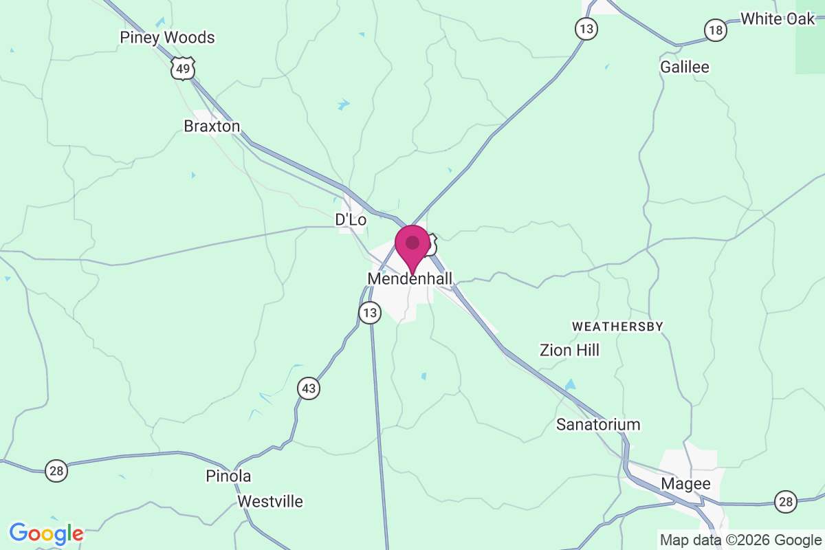Mendenhall map