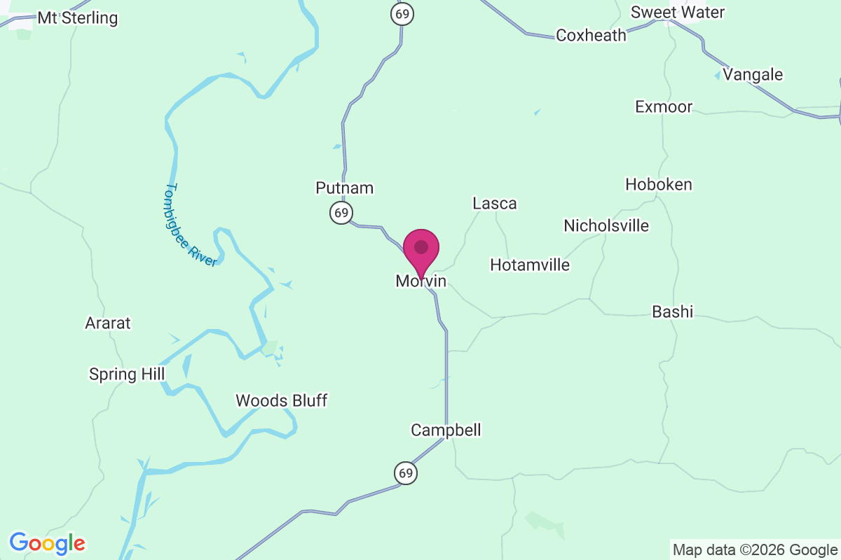 Morvin map