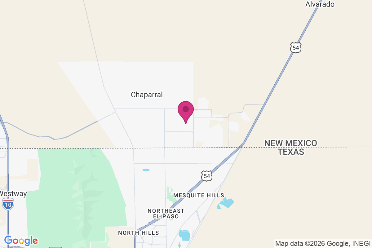 Chaparral map