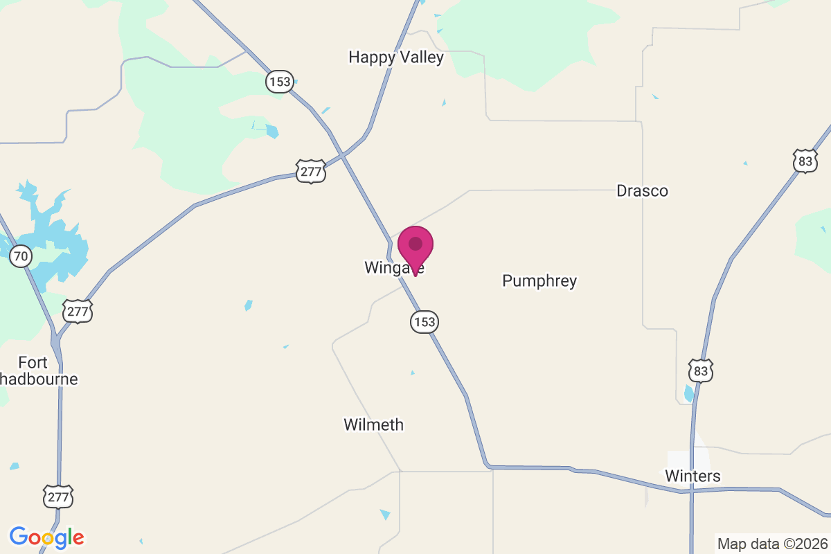Wingate map