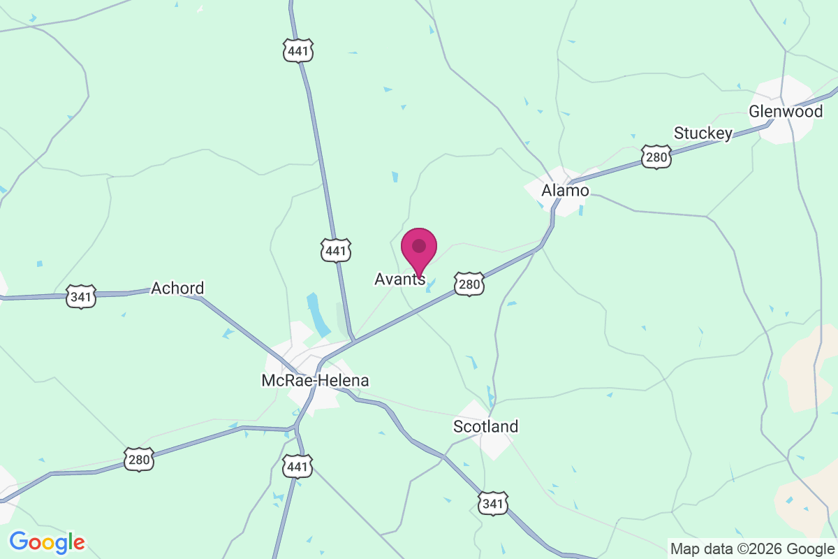 Avants map