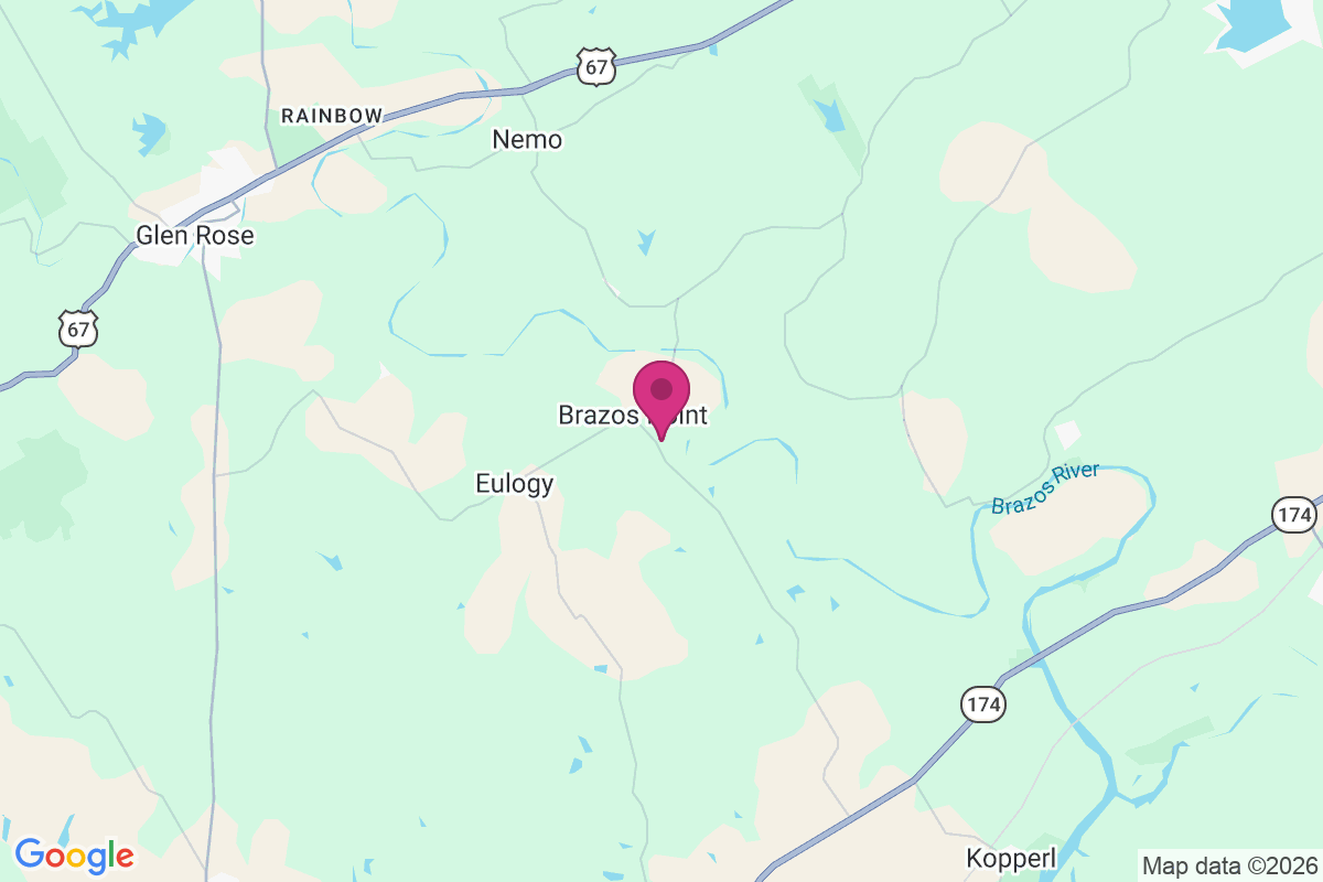 Brazos Point map