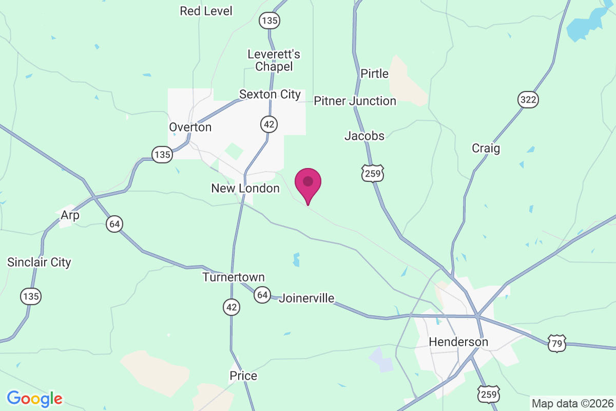 Friars map