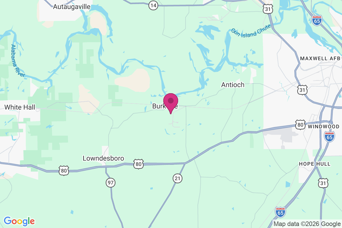 Burkville map