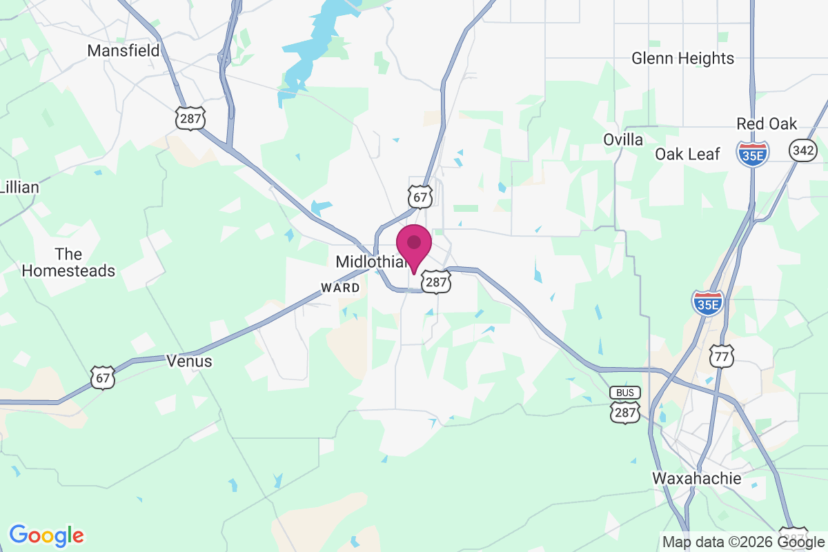 Midlothian map