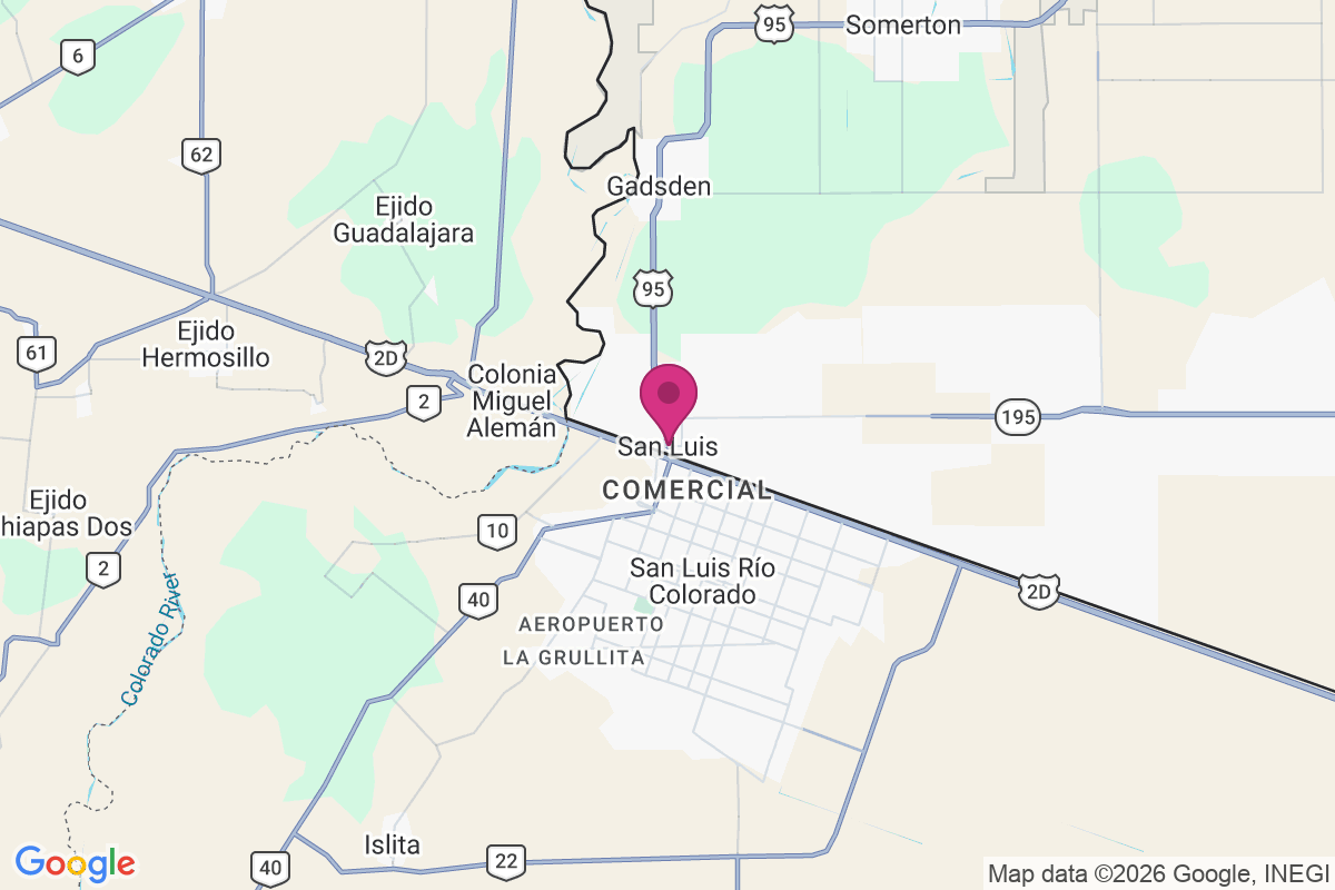 San Luis map