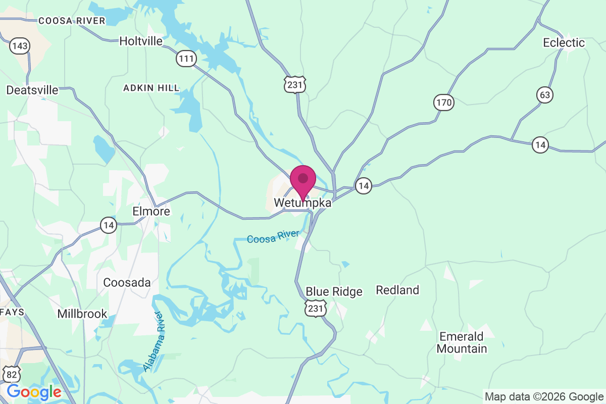 Wetumpka map