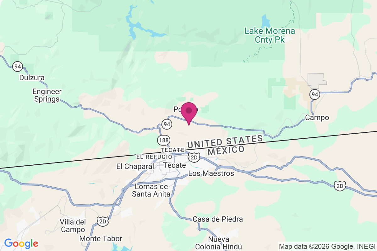Potrero map